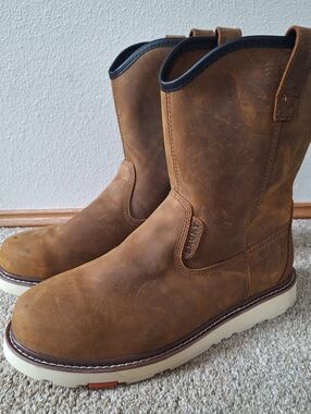 NWOT Brunt Bolduc Unlined Soft Toe Work Boots Brown Mens Size 12